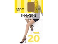 Moteriškos kojinaitės IMMAGINE Italiana Lina20(2p.), uni,neutro
