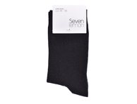 Moteriškos kojinės SEVEN LEMON, dydis 37-39, juodos, 1 vnt., 1 pora