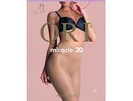Moteriškos pėdkelnės ORI MIRACLE 20 den, 2 dydis, neutro