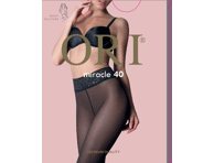 Moteriškos pėdkelnės ORI MIRACLE NERO, 3 dydis, 40 denų, 1 vnt
