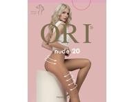 Moteriškos pėdkelnės ORI NUDE 20 den, 5 dydis, neutro