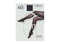 Moteriškos pėdkelnės SEVEN LEMON, 40 den, 5 dydis, juodos, 1 vnt