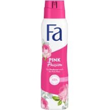 Mot.puršk.dezodor., FA PINK PASSION, 150 ml