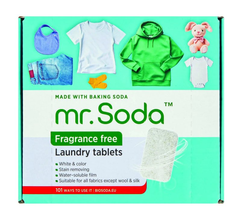 MR.SODA SKALBINIŲ TABLETĖS SU SODA 30/VNT, 30 vnt