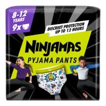 Nakt. sauskelnės NINJAMAS SPACE, S8, 9 vnt