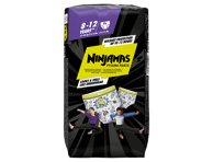 Naktinės sauskelnės-kelnaitės NINJAMAS, 8-., 27-43kg, 9 vnt.,Green, 12 m