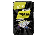 Naktinės sauskelnės-kelnaitės NINJAMAS,4-., 17-30kg, 10 vnt, Green, 7 m
