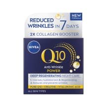 Naktinis kremas nuo raukšlių NIVEA Q10, 50 ml