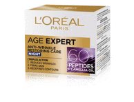 Naktinis veido kremas L'OREAL AGE EXPERT60+