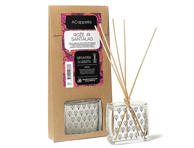 Namų kvapas su lazdelėmis ACAPPELLA Rožė ir santal., 100 ml