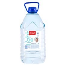 Negazuotas natūralus mineralinis vanduo RASA LIGHT, 5 l