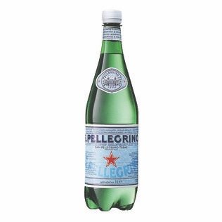 Natūralus gazuotas mineralinis vanduo S.PELLEGRINO, 1 l