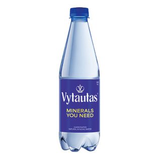 Natūralus mineralinis vanduo VYTAUTAS, 0.5 l