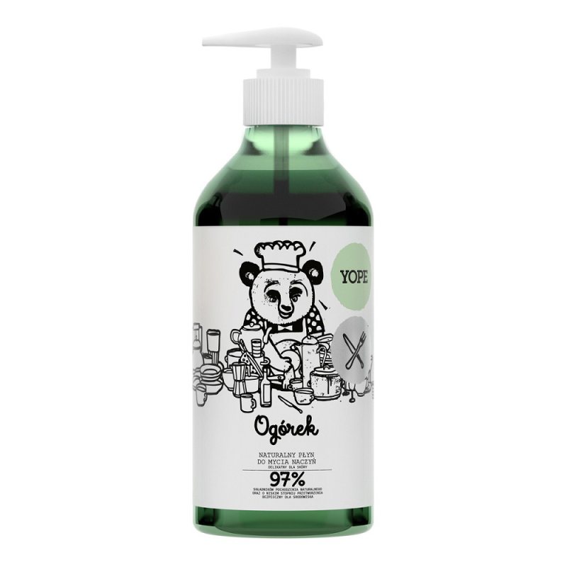 Natūralus indų ploviklis Yope, agurkas, 750 ml
