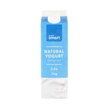 Natūralus jogurtas RIMI SMART be lakt., 1 kg
