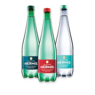Natūralus mineralinis vanduo HERMIS, 1 l