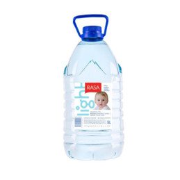 Natūralus mineralinis vanduo RASA LIGHT MINERALS, negazuotas, 5 l