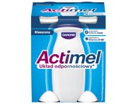 Natūralus saldintas jogurtinis gėrimas ACTIMEL su L. casei, vitaminais B6 ir D, 1,5 % rieb., 400 g, 4 x 100 g
