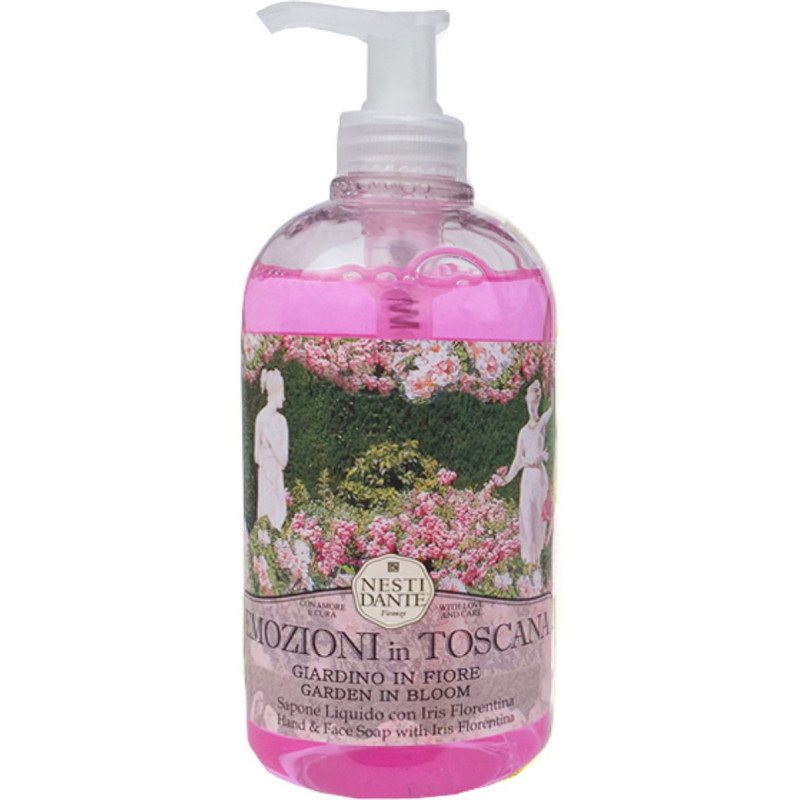 Natūralus skystasis muilas Nesti Dante Emozioni in Toscana, Garden in Bloom, 500 ml