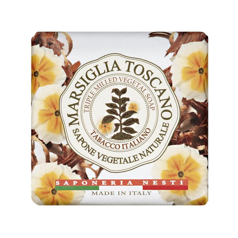 Natūralus tualetinis muilas Nesti Dante Marsiglia Toscano Tabacco Italiano, 200 g