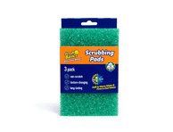 Neabrazyvinės šveitimo kempinėlės SCRUB DADDY Scour Daddy, 3 vnt
