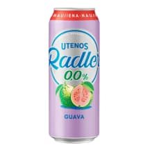 Nealk. alaus kokt. UTENOS RADL. GVAJ., 0.5 l