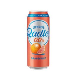 Nealk. alaus kokteilis UTENOS RADLER, greipfrutų sk., 500 ml