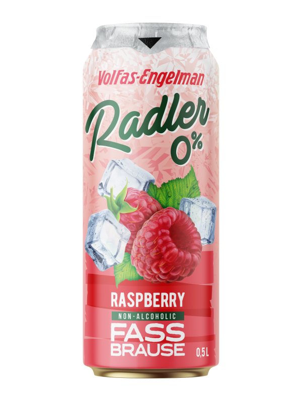 Nealkoholinis alaus kokteilis VOLFAS ENGELMAN RADLER, su aviečių sultimis, skard., 500 ml