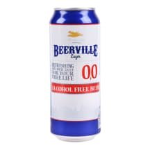 Nealkoholinis alus BEERVILLE, 0.5 l