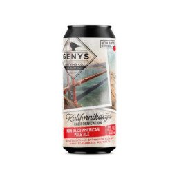 Nealkoholinis alus GENYS KALIFORNIKACIJA, švies., sk., 440 ml