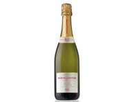 Nealkoholinis putojantis baltasis pusiau saldus vynas B & G, 750 ml