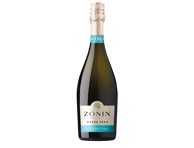 Nealkoholinis putojantis baltasis sausas vynas ZONIN CUVEE Z, 750 ml
