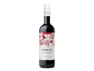 Nealkoholinis raudonasis pusiau saldus granatų vynas VORUTA, 750 ml