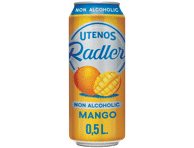 Nealkoholinis UTENOS alaus kokteilis RADLER, mangų skonio, 500 ml