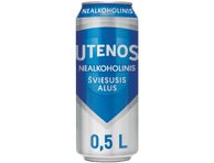 Nealkoholinis UTENOS alus, 500 ml