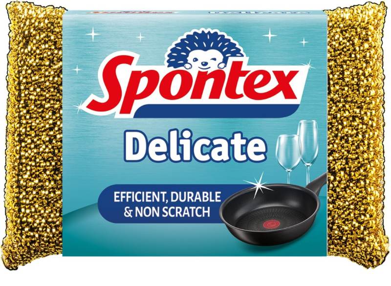 Nebraižantis šveistukas SPONTEX DELICATE