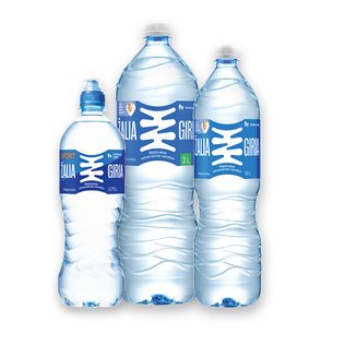Negaz. natūr. mineral. vand. ŽALIA GIRIA, 1,5 l, 2 l, 0.75 l