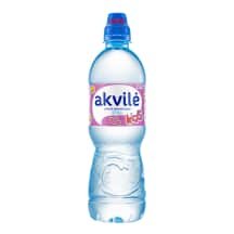 Negazuotas natūralus mineralinis vanduo AKVILĖ KIDS, 500 ml