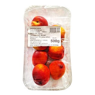 Nektarinai indelyje, /pak., 500 g