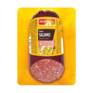 NEMATEKO keptas saliamis, a. r., 380 g
