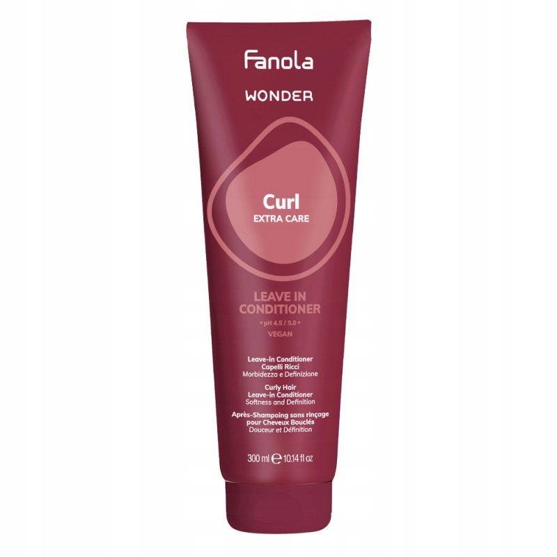 Nenuplaunamas kondicionierius garbanotiems plaukams Fanola Wonder Curl Extra Care, 300 ml