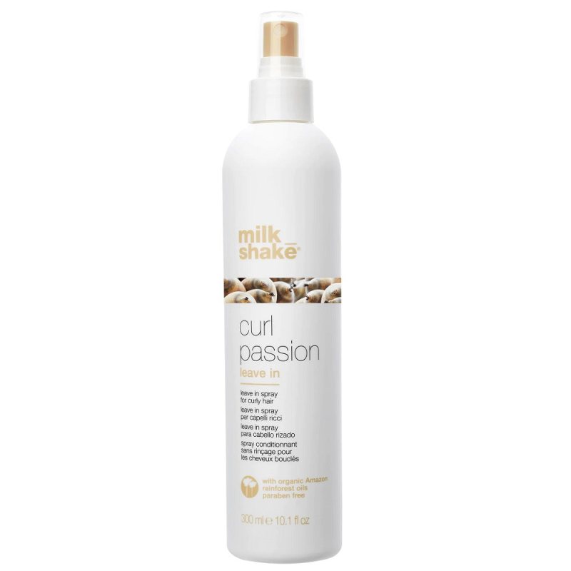 Nenuplaunamas kondicionierius garbanotiems plaukams Milk Shake Curl Passion Leave In, 300 ml