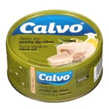 Nesmulk. tunas alyvuogių aliejuje CALVO, 160 g