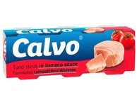 Nesmulkintas tunas pomidorų padaže CALVO, 240 g
