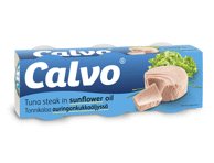 Nesmulkinti tunai aliejuje CALVO, 240 g