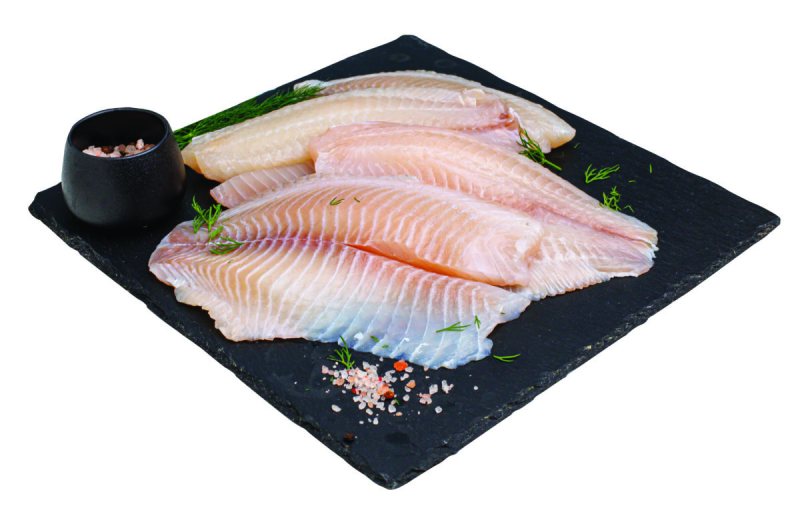 Nilinių Tilapijų filė be odos, atitirpintos, 1 kg
