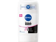 NIVEA BLACK&WHITE CLEAR pieštukinis antiperspirantas moterims, 50 ml