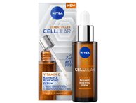 NIVEA CELLULAR EXPERT FILLER SPINDESĮ SKATINANTIS serumas su vitaminu C, 30 ml
