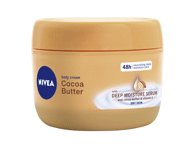 NIVEA COCOA BUTTER kūno kremas sausai odai su kakavos sviestu ir vitaminu E, 250 ml