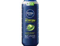 NIVEA Dušo želė vyrams ENERGY, 500 ml